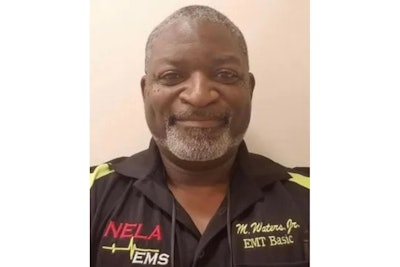 Marshall Waters, a part-time police officer, also worked for Northeast Louisiana Ambulance service full-time as an EMT. (Photo: NELA)