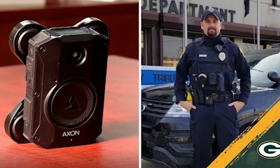 Green Bay, WI, officers are now equipped with Axon body cameras, with the assistance of the NFL's Packers. (Photo: Green Bay Packers)