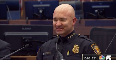 Fort Worth Deputy Police Chief Neil Noakes has been named the city's new chief. (Photo: NBCDFW screen shot)