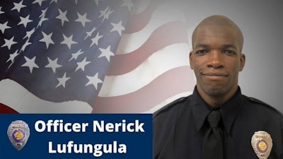 Charlotte-Mecklenburg Police Officer Nerick Lufungula died Thursday after what appears to be a medical event. (Photo: Charlotte-Mecklenburg PD)