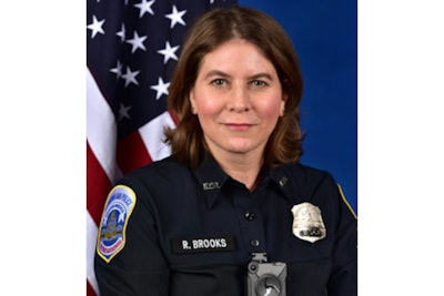 Georgetown law professor Rosa Brooks joined the DC Metropolitan Police Department as a reserve. (Photo: DC Metro PD)