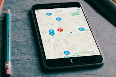 Genetec’s Citigraf can run on a variety of devices including smartphones, so it can be used in the field as well as in the office. Officers receive alerts, so that they can quickly intervene.