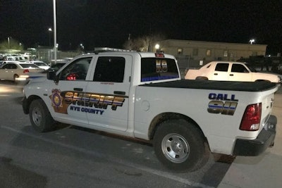 The Nye County Sheriff's Office has reduced fleet costs by using smaller markings. (Photo: Nye County SO)