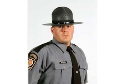 Pennsylvania State Trooper Monty Mitchell died Monday after an on-duty medical event. (Photo: PSP)