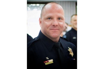 Tulsa Officer Sean Love suffered a medical event during a fight with a patient from an ambulance. (Photo: Tulsa PD)