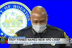 Houston's new chief Troy Finner began working at HPD in 1990 and has served in several capacities over his 31-year-career. (Photo: Click2Houston Screen Shot)