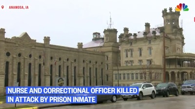 A corrections officer and a nurse were killed Tuesday inside Anamosa State Prison. (Photo: NBC News screen shot)