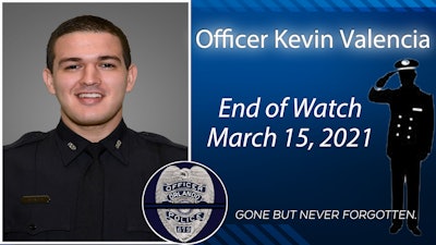 Officer Kevin Valencia of the Orlando Police Department died Monday from injuries suffered in 2018 when he was shot in the head. (Photo: Orlando PD/Twitter)