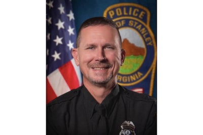 Officer Dominic “Nick” Winum, 48, of the Stanley (VA) Police Department was murdered Friday at a traffic stop. (Photo: Stanley PD)