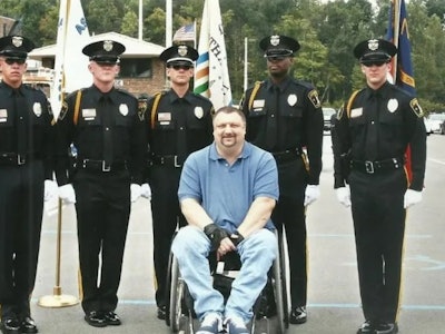 Lexington, NC, officer David Parde was shot and paralyzed in 1992. He died Saturday. (Photo: Lexington PD)