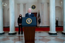 Biden Harris Podium