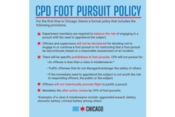 Chicago's new foot pursuit policy is designed to restrict officers from running after suspects.