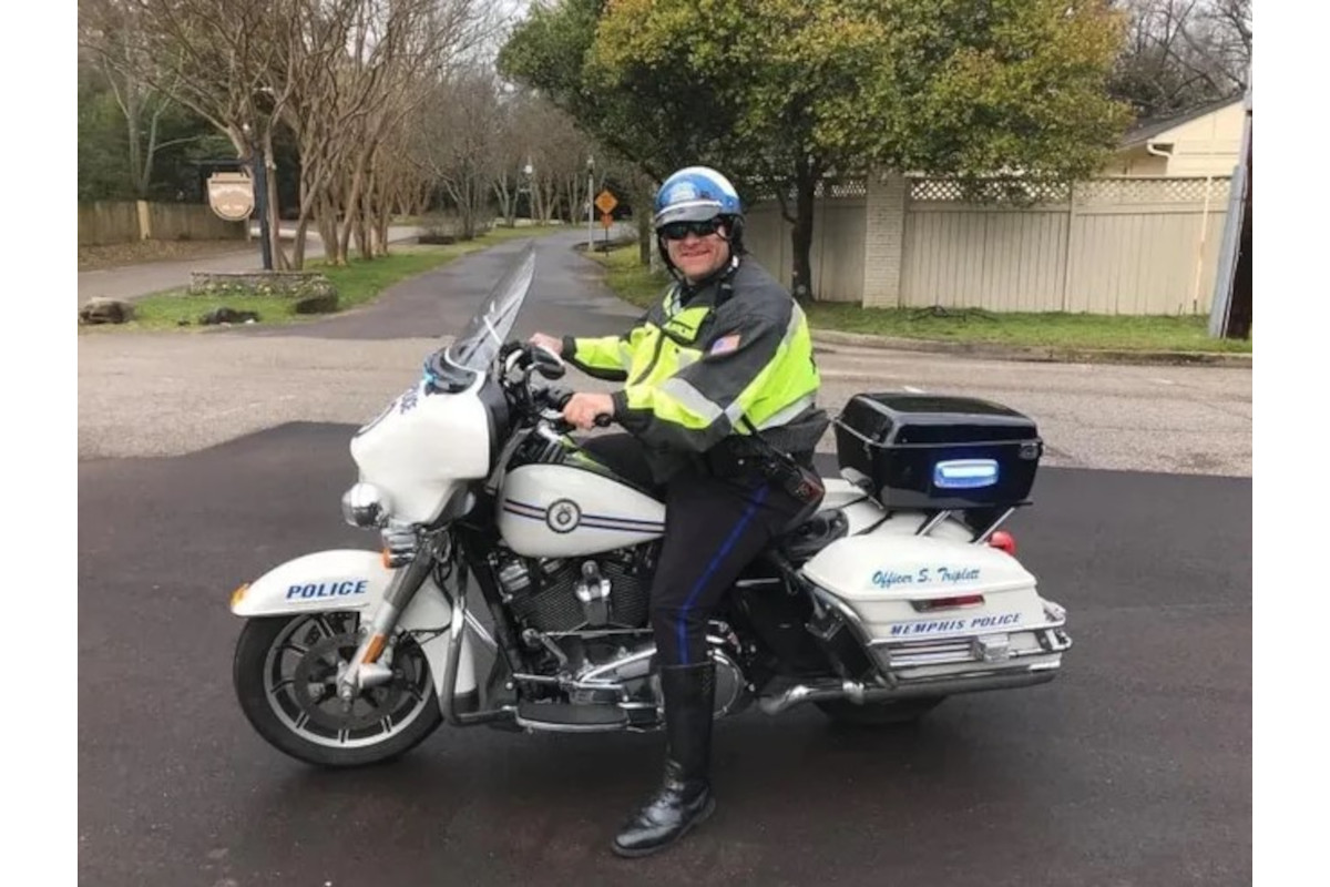 Officer Scotty Triplett of the Memphis Police Department died Saturday after a motor escort crash. (Photo: Memphis PD)