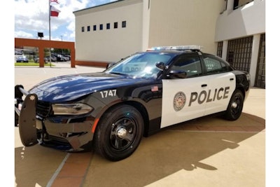 Laredo (Texas) Police Department's Chargers have the Mobileye collision avoidance technology installed to boost officer safety. (Photo: Laredo PD)