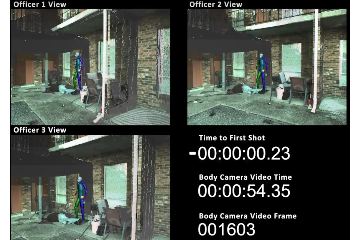 Knott Laboratory produced this second-by-second video analysis of an officer-involved shooting.
