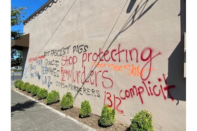 Portland's police union has moved to a new location after more than a year of vandalism and arson. (Photo: PPA/Facebook)