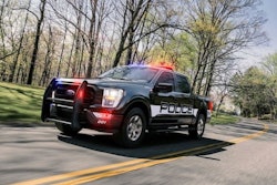 The 2021 F-150 Police Responder is one of the vehicle's you can drive at the Ford Ride-and-Drive events. (Photo: Ford)