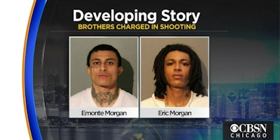 Emonte Morgan and Eric Morgan are being held without bail. (Photo: CBS Chicago Screen Shot)