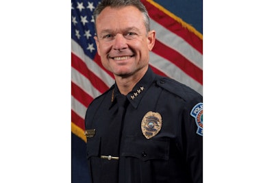 After seven months in the position, Sarasota, FL, Police Chief James Rieser has resigned for health reasons. (Photo: Sarasota PD)