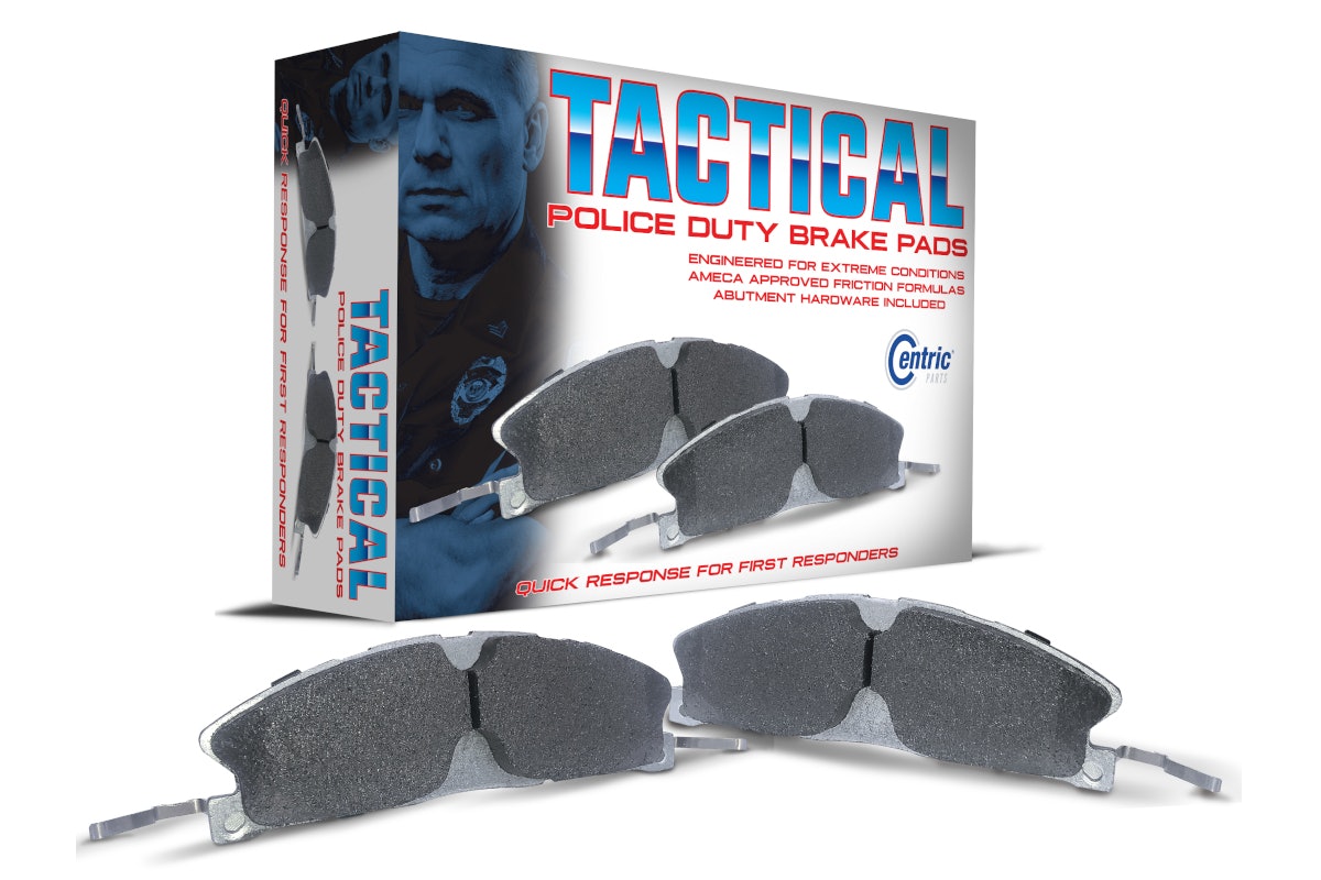 Tactical Brake Pads From Centric Parts Police Magazine