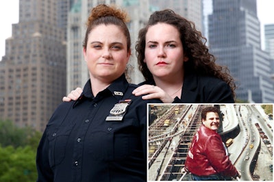 Erin Coughlin is an NYPD officer, her sister Kayla is an NYPD employee. Their father was an NYPD officer killed on 9/11. (Photo: NYPD/Facebook)