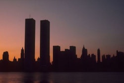 Twin Towers Sunset