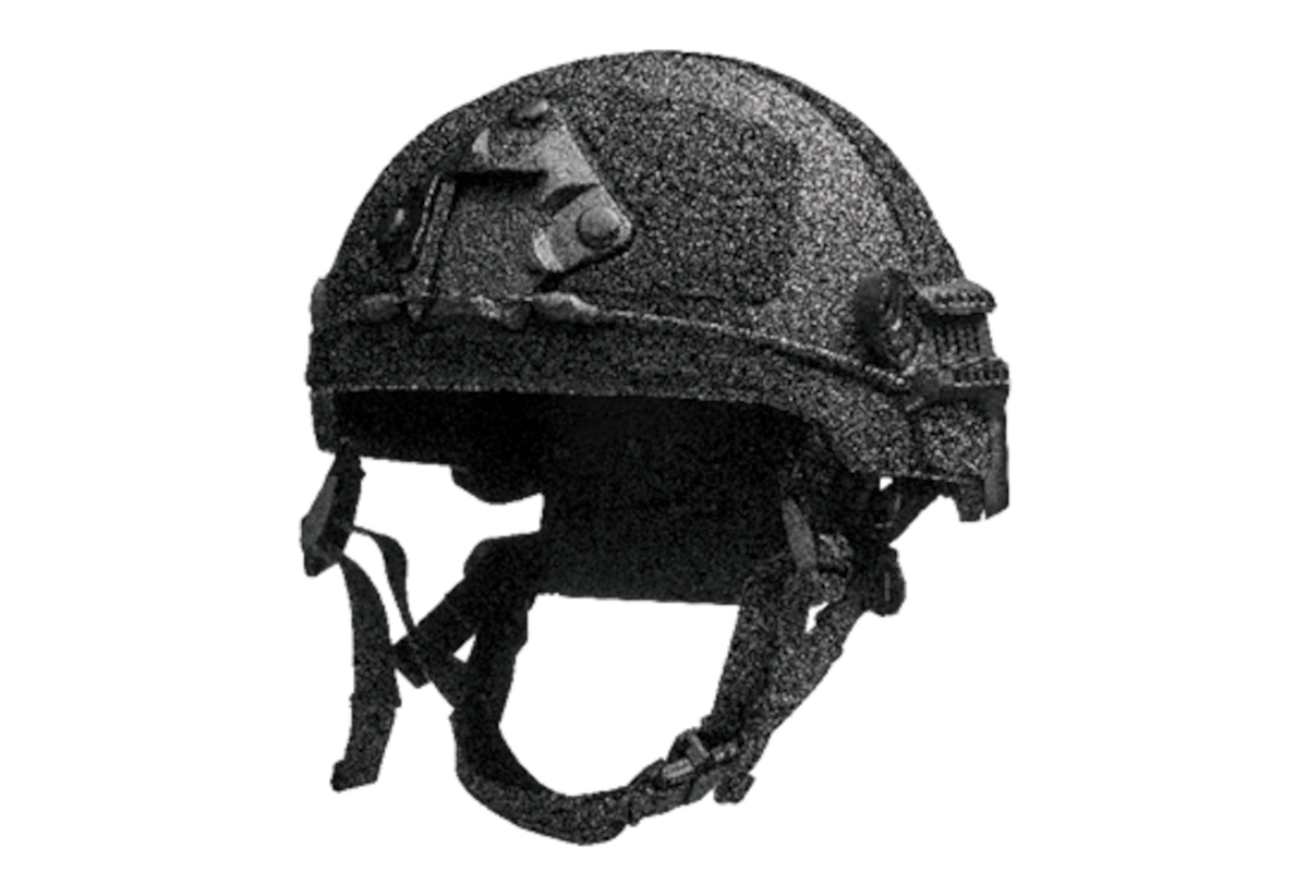 Point Blank is now selling two different models of helmets from Ulbrichts Protection, including the first responder (pictured).