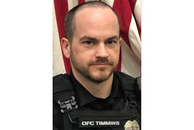 Officer Tyler Timmins of the Pontoon Beach (IL) Police Department was shot and killed Tuesday. (Photo: Pontoon Beach PD)