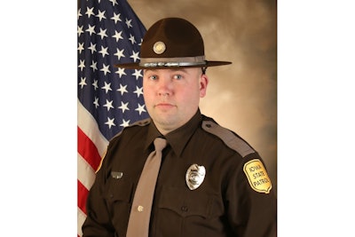 Trooper Ted Benda died Wednesday from injuries suffered in an Oct. 14 crash. (Photo: Iowa State Patrol)