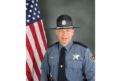 Trooper John Jeffries joined the OSP in March 2021, after retiring from the FBI after 20 years of service. He was critically injured in a pursuit Thursday. (Photo: OSP)