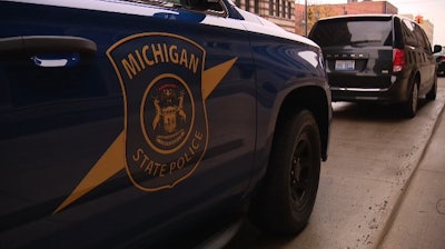 Michigan State Police rescued a sex trafficking victim after a Monday traffic stop. (Photo: Fox 32 Screen Shot)