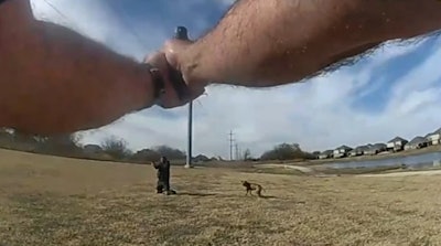 Footage from a Fort Worth officer's body camera shows Mitchell Davis pointing what appears to be a handgun. It was an airsoft replica. Davis' father says he understands why the officer fired. (Photo: WFAA Screen Shot)