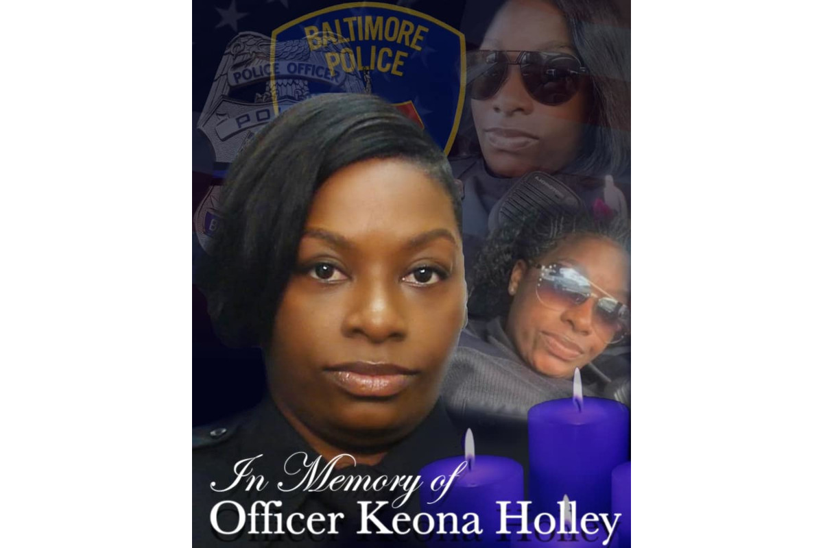 Officer Keona Holley was ambushed last week while sitting in her patrol vehicle. She was taken off of life support Thursday. (Photo: Baltimore PD/Facebook)