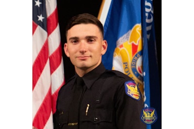 Phoenix Office Tyler Moldovan was shot eight times on Dec. 14 and remains in critical condition. (Photo: Phoenix PD)