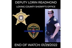 Loving County (TX) Sheriff’s Deputy Lorin Readmond was killed in a crash Saturday. (Photo: Loving County SO)