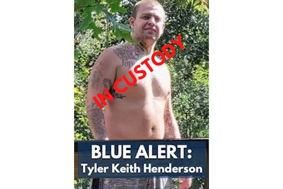 Tyler Keith Henderson, 25, of Ochlocknee, was taken into custody by authorities in Thomas County. (Photo: GBI)