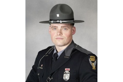 Ohio State Patrol Trooper Austin D. Crow was seriously injured Thursday when he was struck by a vehicle at a wreck scene. (Photo: OSP)