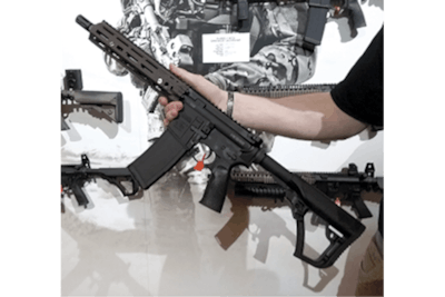 The new RIII by Daniel Defense will be released soon, but several were on display for the show.