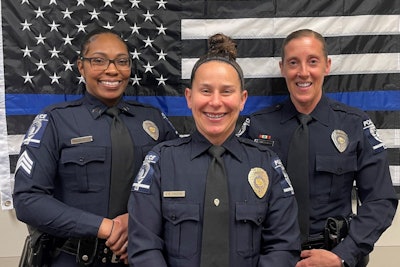 Charlotte-Mecklenburg Police Sgt. Candace Miles, Officer Kristina Frazita, and Officer Jean Wassenaar shared their individual stories about their careers in a post for Women’s History Month on the department’s website.