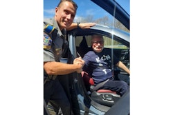 Polish-born Connecticut State Police Trooper Lipert came to the aid of Polish national hero Lech Walesa earlier this week. (Photo: Connecticut State Police)