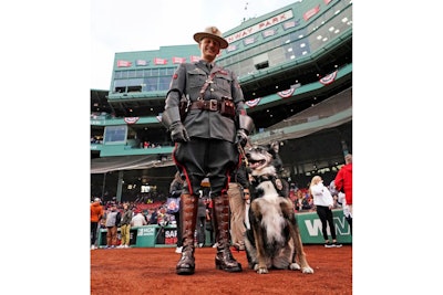 Rhode Island State Police K-9 Ruby and her handler Corporal Daniel O’Neil. (Photo: Rhode Island State Police)