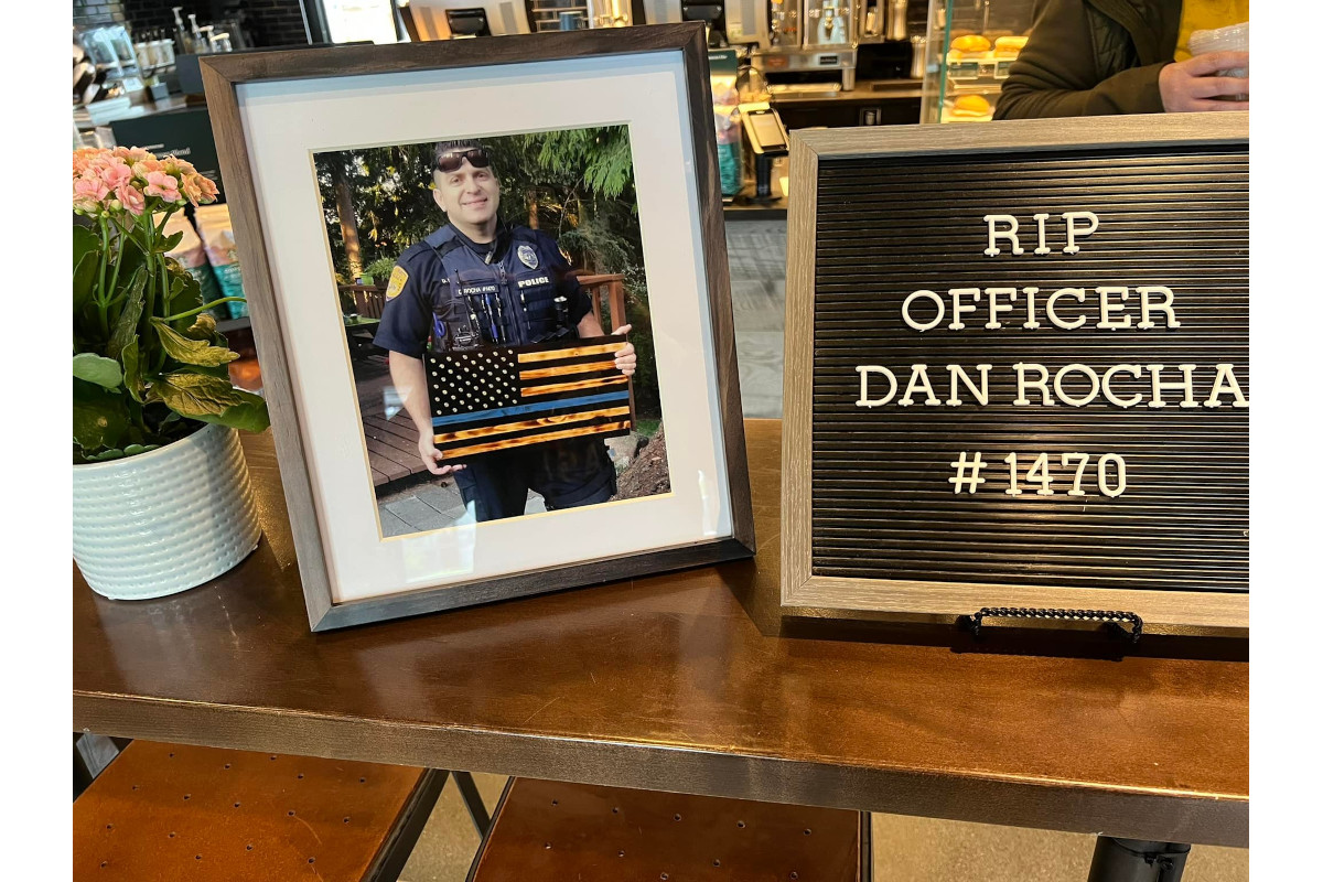 Everett, WA, police officer Dan Rocha was shot and killed March 25 in the parking lot of his favorite coffee shop. (Photo: Everett PD/Facebook)