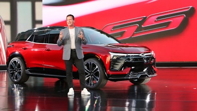 Chevrolet's 2024 Blazer EV PPV will be based on the SS trim of the all-electric SUV. (Photo: GM)