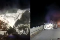 The Mount Pleasant Police Department released a video, taken from both the officer’s body-worn camera and the patrol unit’s dashcam, that shows when FTO Doug Richards rescued a woman as he was driving home after a duty shift.
