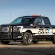 The F150 Lightning Pro SSV SSV combines the benefits of an electric powertrain with law enforcement-specific interior features of F-150 Police Responder.Photo: Ford Pro