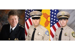 (Left to right) Undersheriff Larry Koren, Lieutenant Fred Beers, Deputy Michael Levison of the Bernalillo County Sheriff's Office were all killed in a helicopter crash Saturday while helping firefighters. (Photos: Bernalillo County SO/POLICE)