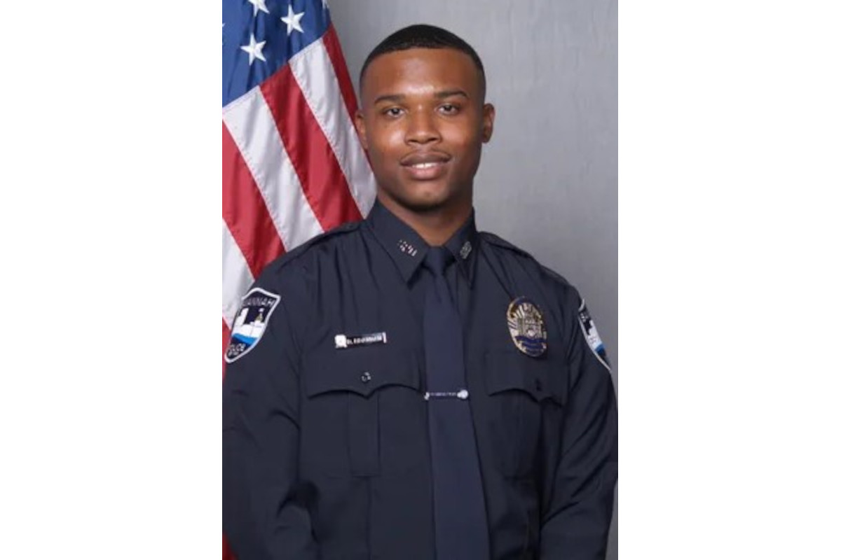 Savannah Officer Reginald Brannan, 23, was killed in a crash driving home from his shift early Monday. (Photo: Savannah PD)