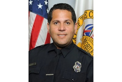 Mount Vernon, AL, police officer Ivan Lopez was killed Monday night in a collision with a pickup truck. He was driving home after work in his police vehicle. (Photo: Official Photo)