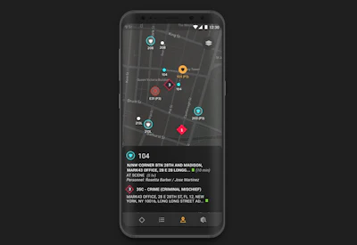 Mark43 OnScene equips first responders with the powerful context and situational awareness of a traditional mobile-data terminal (MDT) on their mobile devices, untethered to their vehicle.