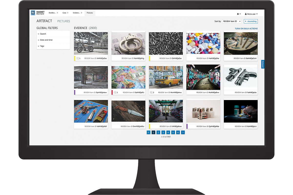 Images from mobile devices and other souces can be accessed by non-technical investigators in Magnet Review.